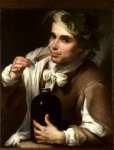 Style of Bartolome Esteban Murillo - A Young Man Drinking